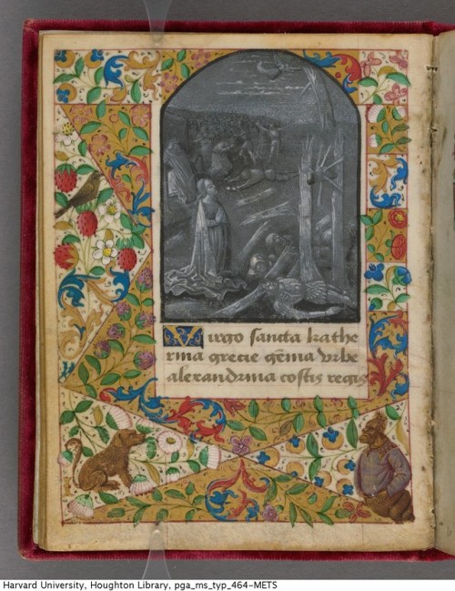 Catholic Church.Book of Hours (Roman use): manuscript, [ca. 1470]. MS Typ 464Houghton Library, Harva