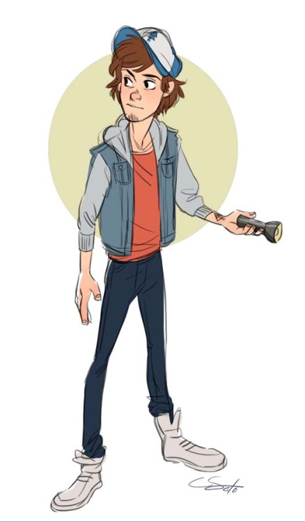 classykatelyn:halfys:An older Dipper design. Bill is coming soon.HALFYS. I love it so much he is so 