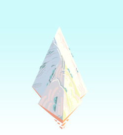 ellemichalka:  Something inspired by David O’reilley’s Mountain game