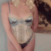 satans-knitwear:Blonde, Satin and Lace. ✨Treat me ~ Tip me 