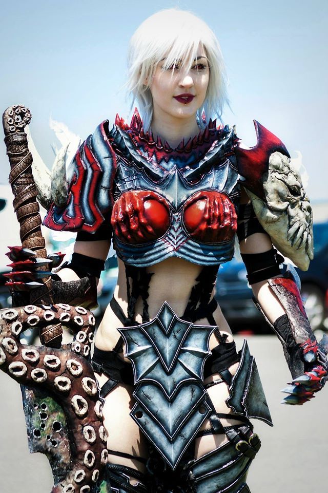 kamikame-cosplay:    Warrior from Guild Wars 2 by Cloak &amp; Dagger CosplayPhoto
