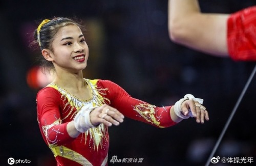 golden-china: Team China, qualifications at the 2019 World Championships (2)Tang XijingLi Shijia || 
