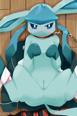 eropokemonworld:  Feral Glaceon for generic-hentai-blog