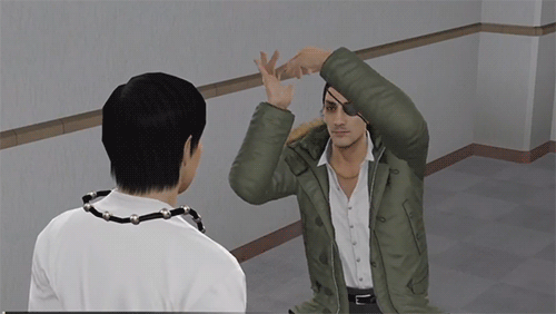 jawf: queen-of-bel: majima hustling your kulipaas for all your shooreh pippi needs M U N A N C H O