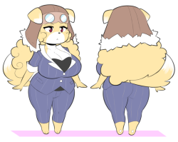 Risax:  Theycallhimcake:  She’s The Boss, The Head Doggo. ;Y (But Why The Hat?)