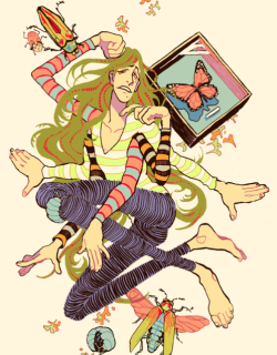 Millionfish:  I Made A Makishima Print! This Was So Much Fun To Color, Its Been So