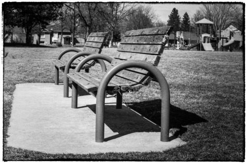 A warm place to sit - shot with a 1965 zorki 4 using an industar 50 f3.5 at 125th and f16. Post in L