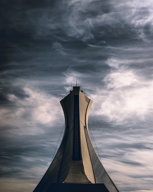 evilbuildingsblog: [OC] [ITAP] Stade olympique aujourd'hui