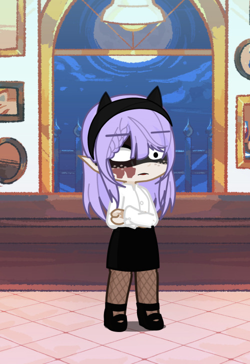 So Heres What Jemma Looks Like In The Mafia Bug Au (also Why Shes Glaring In The Picture Is Because Someone