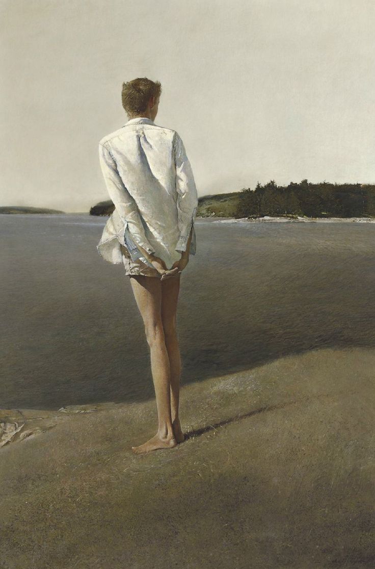thunderstruck9:  Andrew Wyeth (American, 1917-2009), Above the Narrows, 1960. Tempera