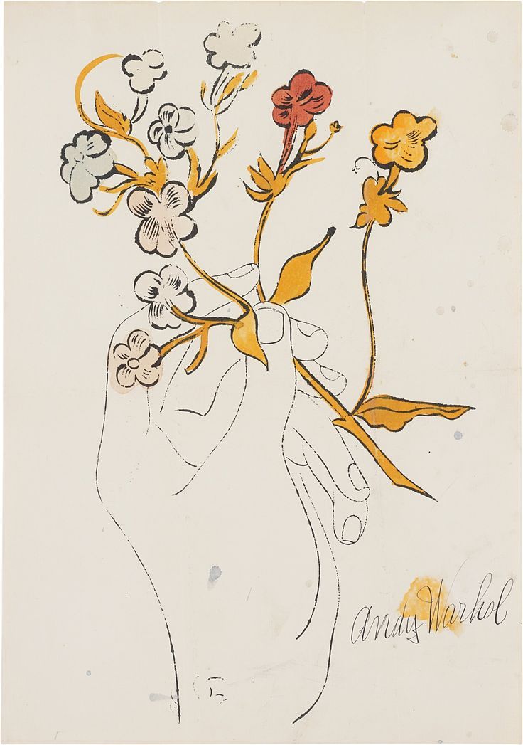 aubreylstallard:  Andy Warhol, 1957 