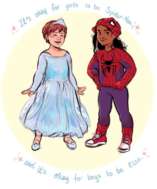 lgbtgivesmehope: miny-morty:  Let the kids be !  [Image shows two kids with the text, ‘It