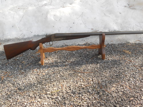 My Great Grandfather&rsquo;s shotgun,Another heirloom in the family is this Ithaca double barrel 12 