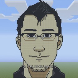 felixguaman:  My first ever real person pixel