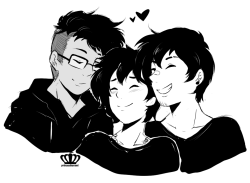 oc babies, dante, mamoru, and sashathey’re