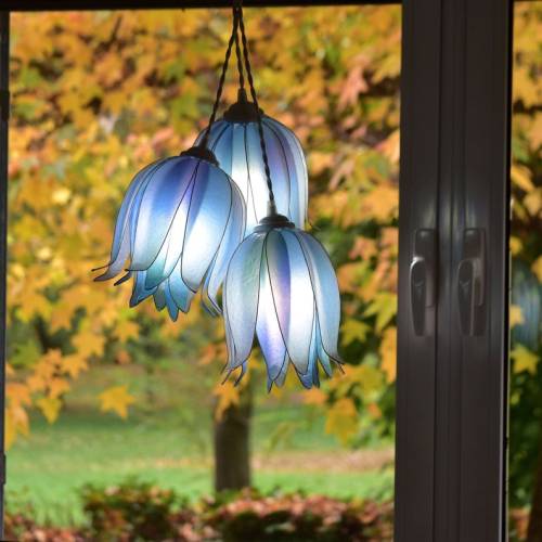 Fabulous Flowers  and Butterflies  lamps by Fiore Di Luce Available Here 