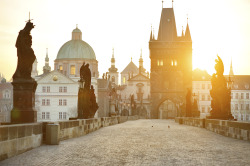 hg2:  Sunrise in Prague. 