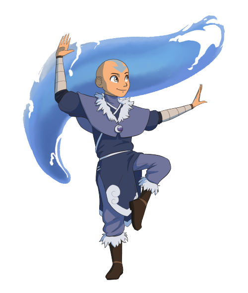  This is the most I think I’ve ever drawn Aang in all my time being an Avatar fan. He’s 
