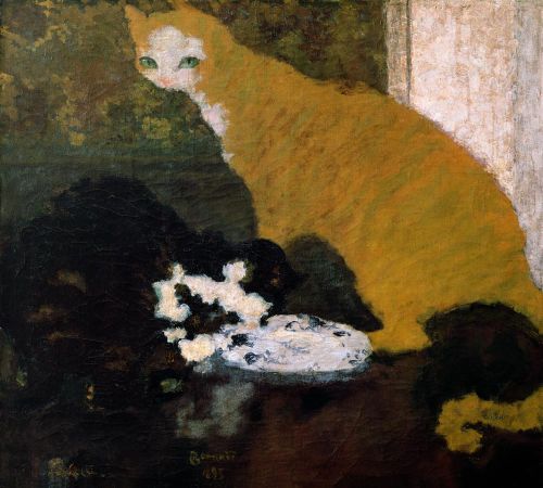 catonhottinroof: Pierre Bonnard (1867 - 1947)Les chats, 1893