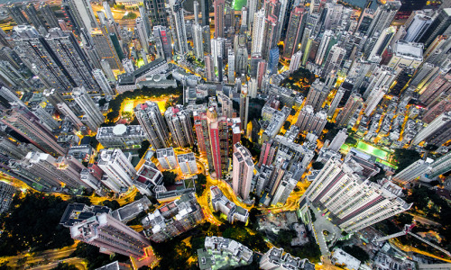 99percentinvisible:  Hong Kong from above