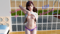 lewynsfw: D.Va+Big tits D.Va flashing for you~ Thanks everyone for your likes and reblogs! I’m so happy you like my work, I can’t believe you’re already this much and still growing. I’ll do my best to improve my work and bring you more quality
