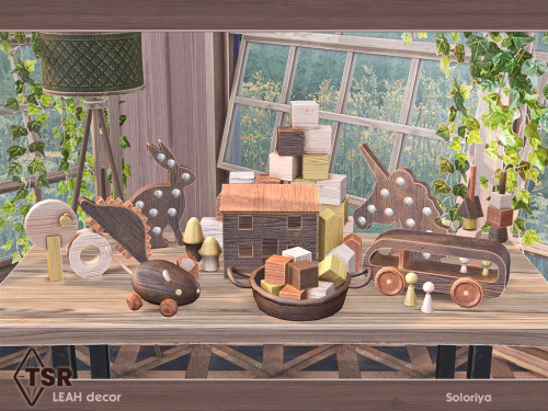 soloriya:***Leah Decor*** Sims 4 includes 9 objects. Everything can be found in category Decorative 