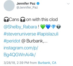 crewniverse-tweets:  Shelpy Rabara and Jennifer Paz are recording together today! 💙💚