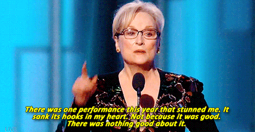 baawri:Meryl Streep Slams Donald Trump at Golden Globes 2017
