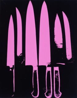 anthonymaris:  Knives by Andy Warhol 