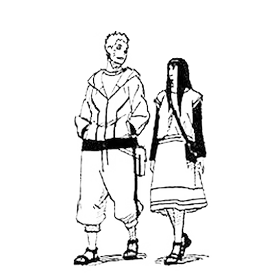 konohaskunoichi:  Official NaruHina Art© Masashi Kishimoto© Studio Pierrot