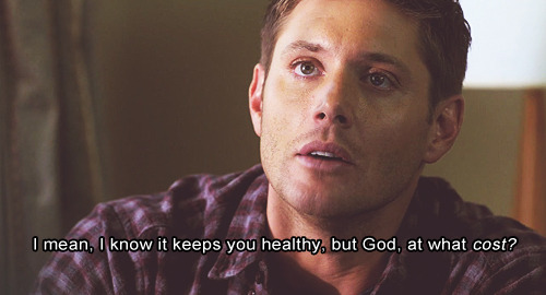 jensenacklesruinedmylife:Dean Winchester is my spirit animal. 