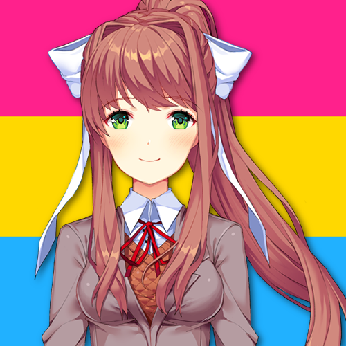 LGBT+ canon do dia on X: O personagem LGBT canon bônus do dia é Monika de Doki  Doki Literature Club! Ela é bi/pan!  / X