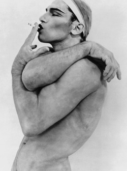 Arnold Schwarzenegger by Herb Ritts