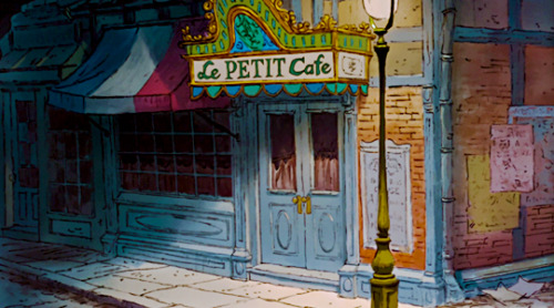 rememberitwasallstartedbyam-blog:Paris in Disney’s The Aristocats (1970)