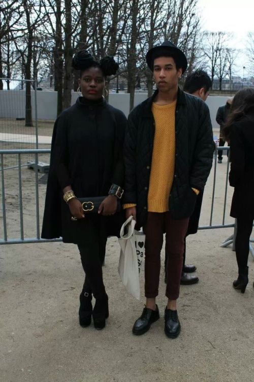 fallonacatwalk:  Paris fashion week IG: imanouveaurich  