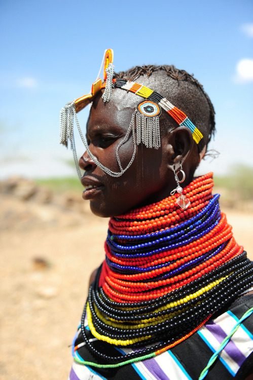 Turkana people1. Turkana woman, Maralal, Kenya by Jeff Arnold5. Turkana wedding party The Turkana ar