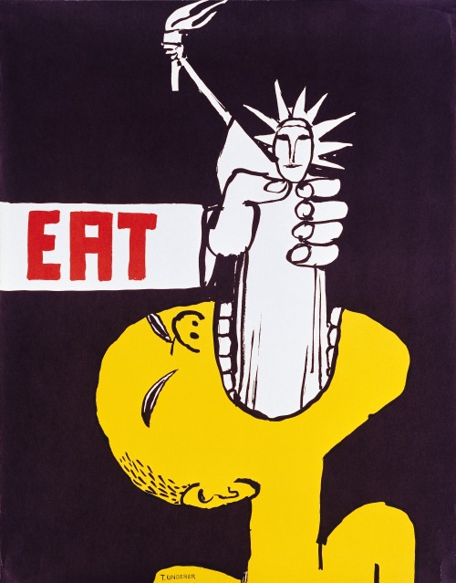 Tomi Ungerer. Eat. United States of America, 1967.