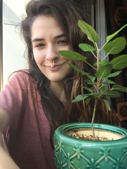 When I first planted this little baby apple tree two years ago, it was nothing more than a tiny sprout in a baby food jar. I found it in a ruined organic apple. Now we&rsquo;re on to bigger and better things, together. Maybe some day it&rsquo;ll produce