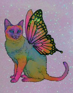 flowwvver:flowwvver:faery feline by flowwwerflowwwer.storenvy.com