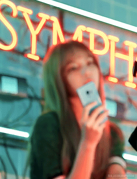 blinkbpink:  lisa for olens — making film
