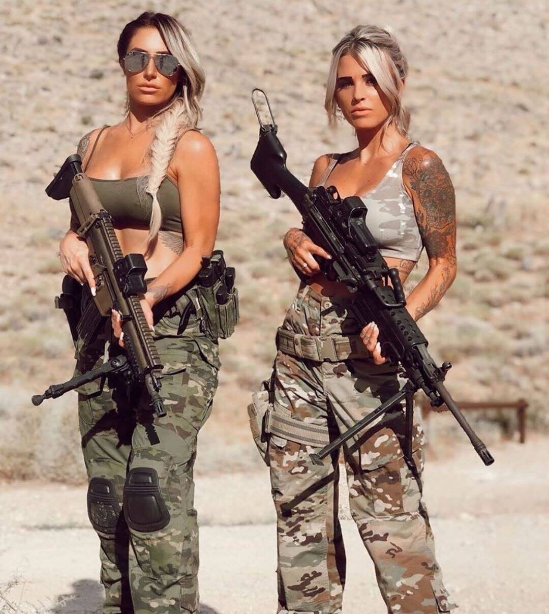 Hot military girls