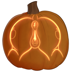ratofponi:  Something quick and silly, because I’m in a Halloween mood! Enjoy. It’s on a transparent background.  Now someone carve a real one.