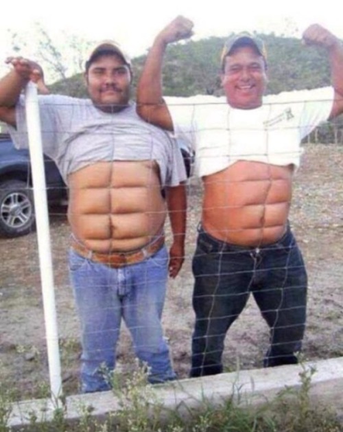 Porn Six pack … yer doin’ it WRONG photos