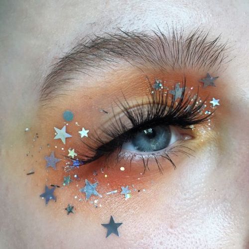 Starry eyed. 