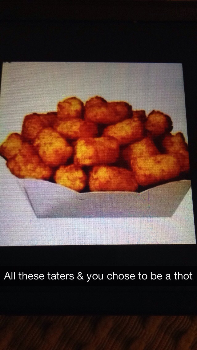 The snap chats OMG