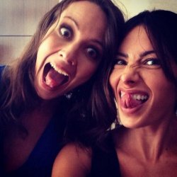 adecogz:  Amy Acker &amp; Sarah Shahi (aka Root x Shaw)