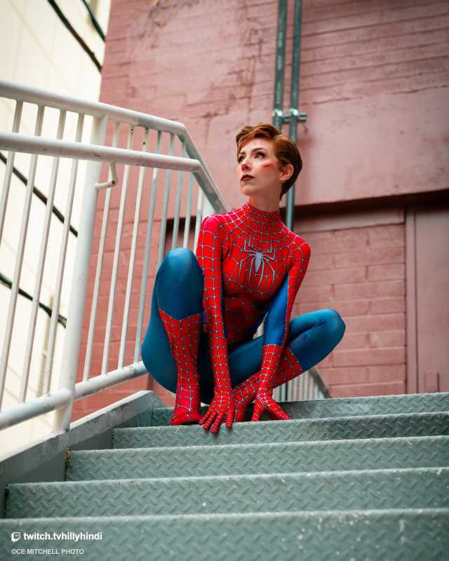 Spider-girl, does whatever a Spider can. 🕷️🎶