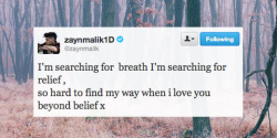 adorezxyn: Zayn’s Most Inspirational Tweets