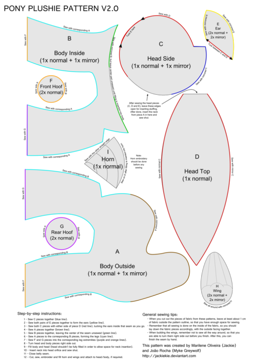sacrificialanxiety:  theenigmaticmind:  vixyhoovesmod:  ebtdeponis:  Pony Plushie Pattern v2.0 (For those of you looking to make your own plushies!) sourse: equestriadaily  Saved!  I shall save THIS for later! :D  it just so happens i found a pile of
