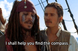 casisabasterd:  Pirates of the Caribbean bloopers 